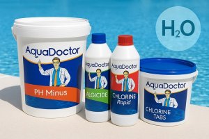 Химия для бассейна AquaDoctor: контроль чистоты и баланса воды